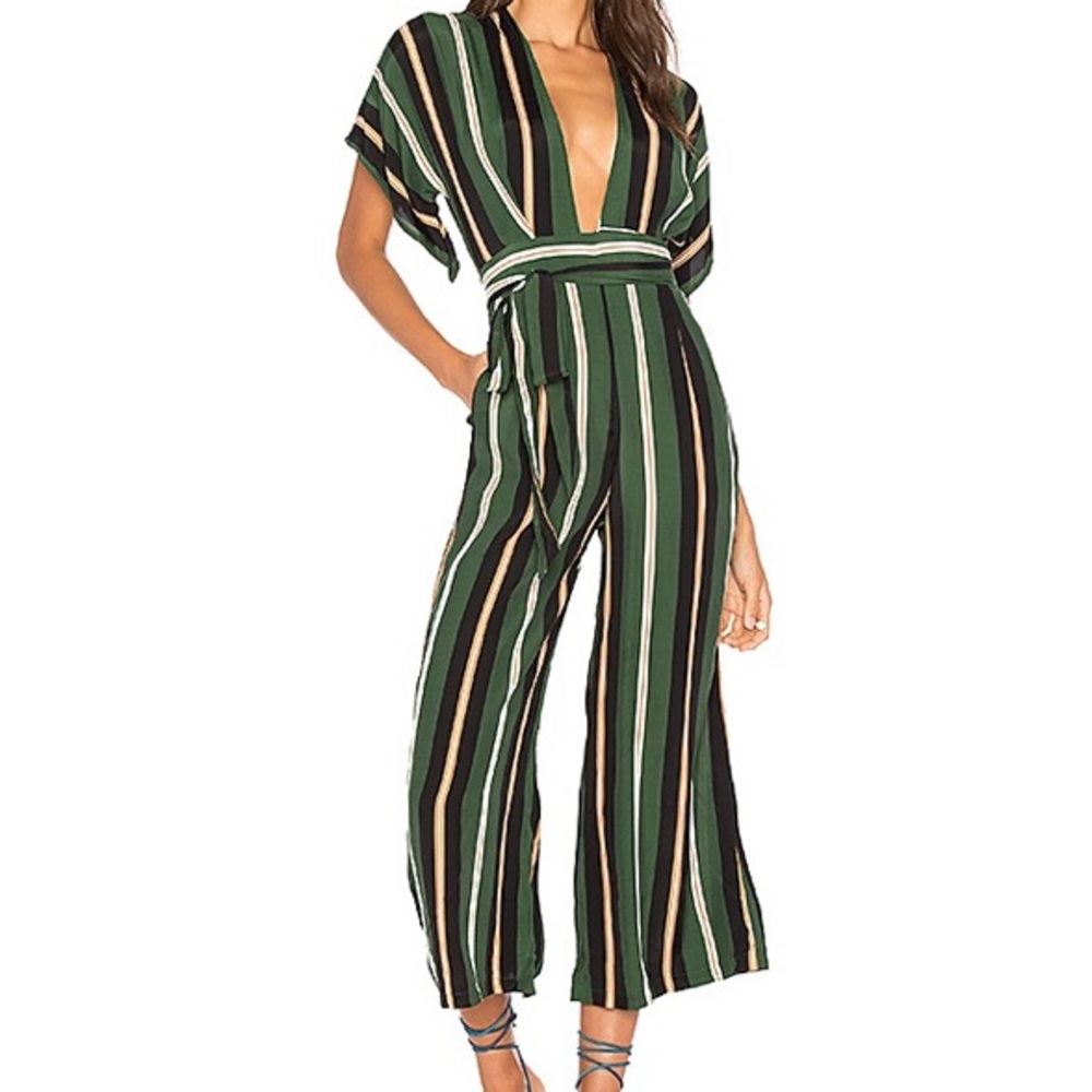 Faithfull the Brand Cedric Striped Jumpsuit